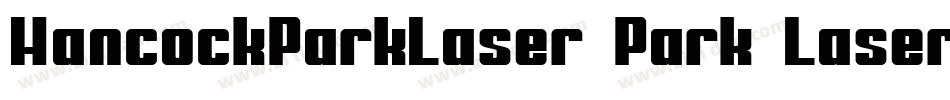 HancockParkLaser Park Laser112188 22900 PM字体转换